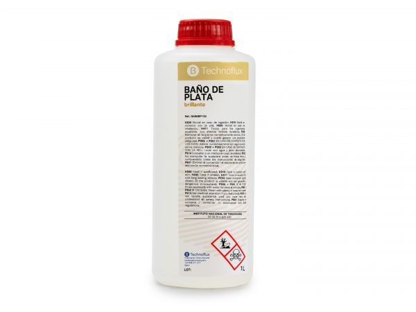 TECHNOFLUX -BAÑO PLATA BRILLANTE 1 LITRO